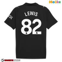 Moške Nogometnih dresov Manchester City Rico Lewis #82 Gostujoči 2025-26 Kratki rokavi